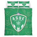 Housse De Couette AS Saint-Etienne French Football Teams 18 Parure de lit Ensemble De Literie