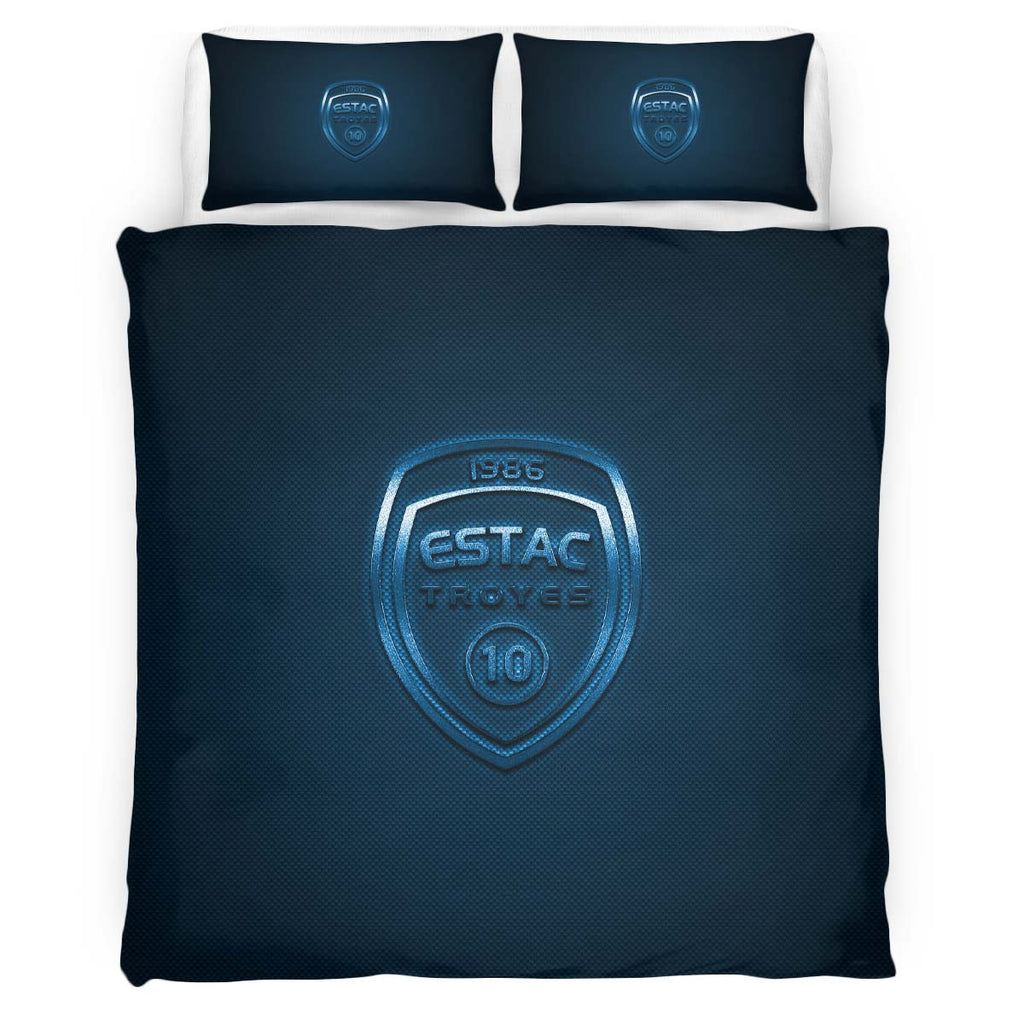 Housse De Couette ESTAC Troyes Football Teams 06 Parure de lit Ensemble De Literie