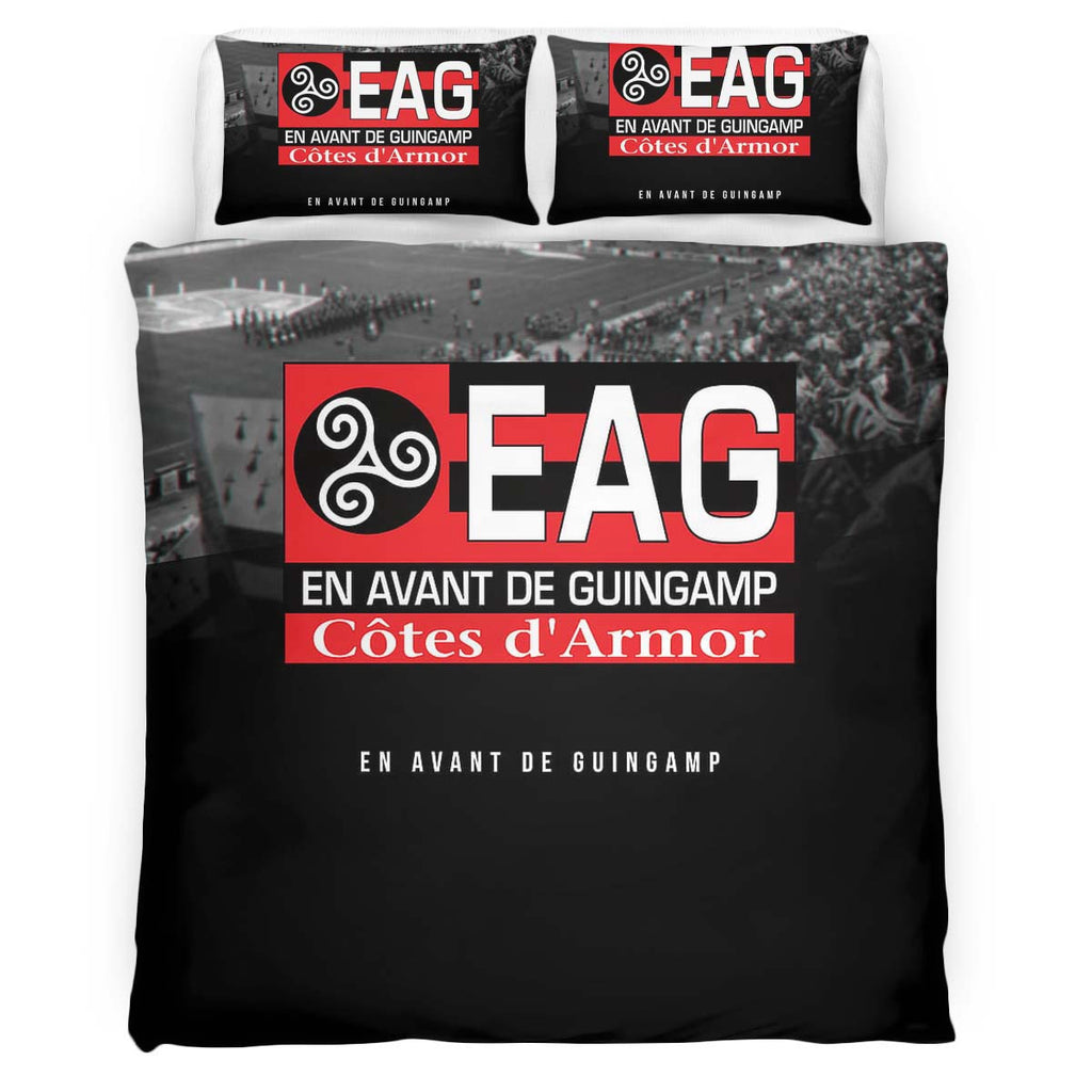 Housse De Couette En Avant de Guingamp French Football Teams EAG 02 Parure de lit Ensemble De Literie