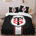 Housse De Couette Stade toulousain Rugby Club 14 Parure de lit Ensemble De Literie
