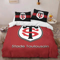 Housse De Couette Stade toulousain Rugby Club 15 Parure de lit Ensemble De Literie