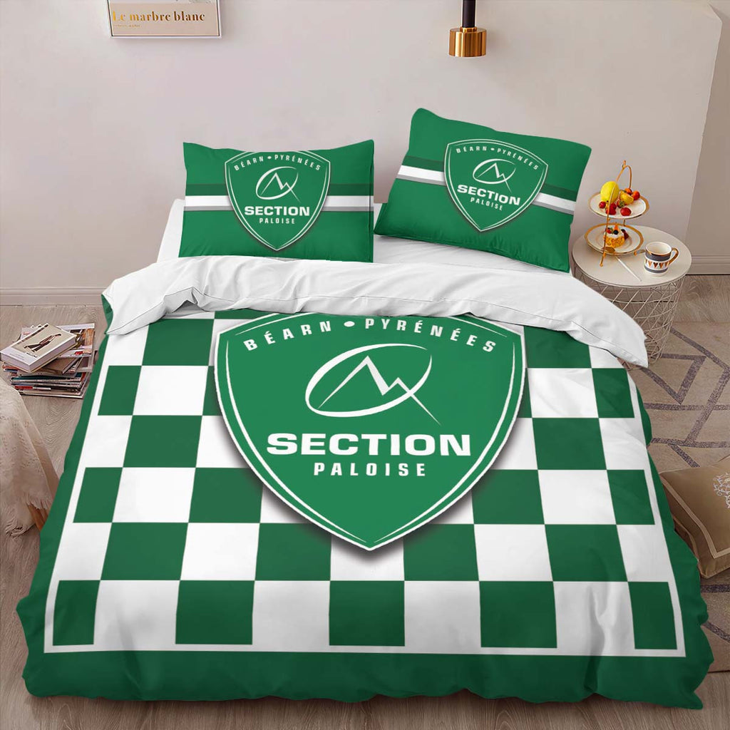 Housse De Couette Section Paloise Rugby Club 14 Parure de lit Ensemble De Literie