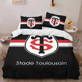 Housse De Couette Stade toulousain Rugby Club 11 Parure de lit Ensemble De Literie