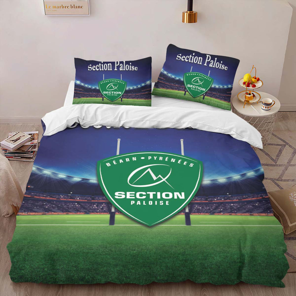 Housse De Couette Section Paloise Rugby Club 17 Parure de lit Ensemble De Literie