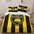 Housse De Couette Stade Rochelais Rugby Club 23 Parure de lit Ensemble De Literie