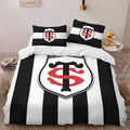 Housse De Couette Stade toulousain Rugby Club 12 Parure de lit Ensemble De Literie
