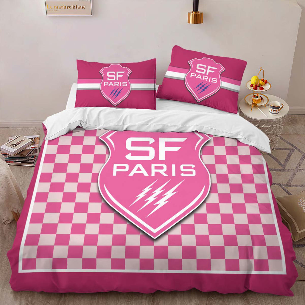 Housse De Couette Stade Francais Paris Rugby Club 26 Parure de lit Ensemble De Literie