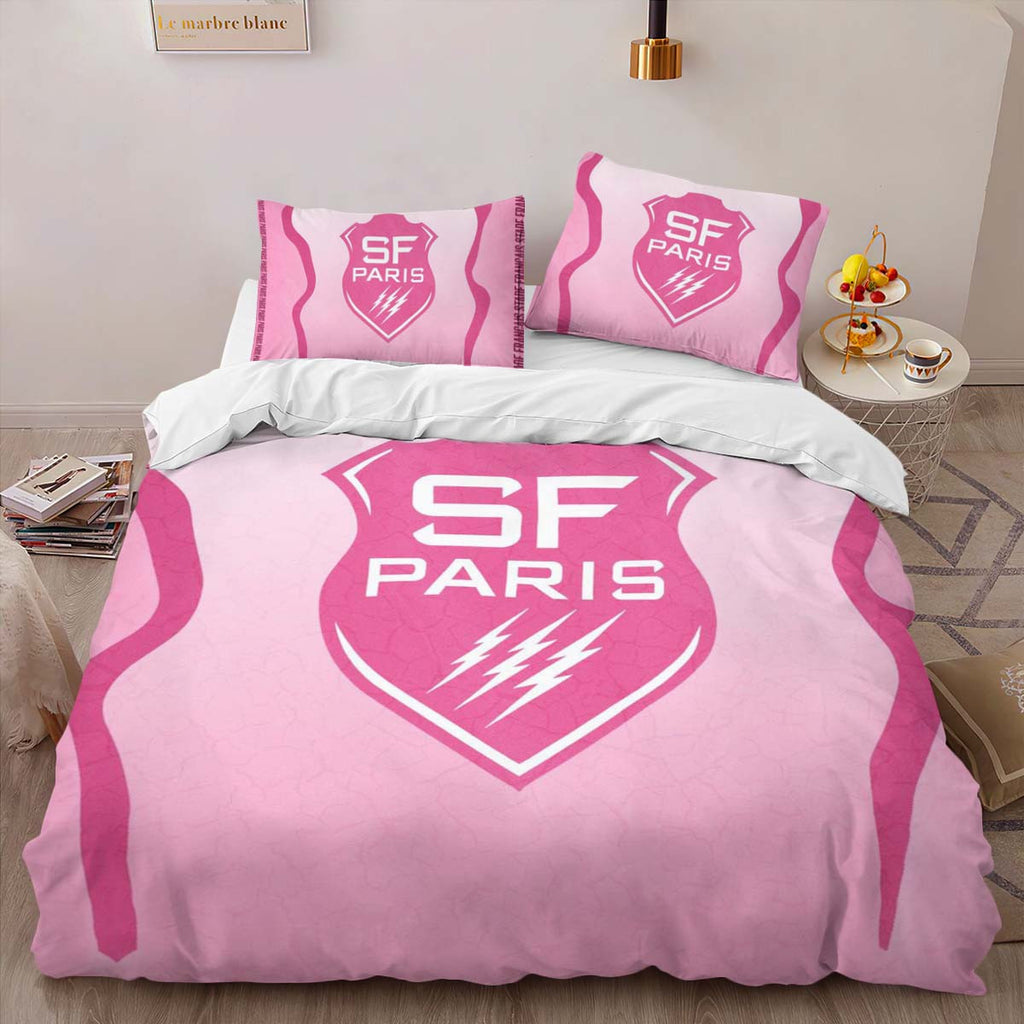 Housse De Couette Stade Francais Paris Rugby Club 03 Parure de lit Ensemble De Literie