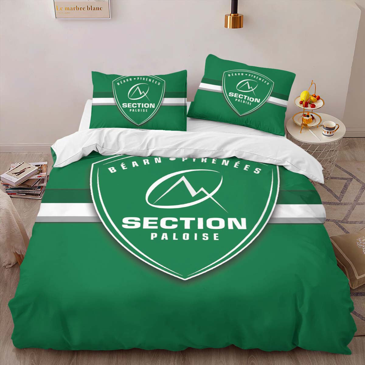Housse De Couette Section Paloise Rugby Club 11 Parure de lit Ensemble De Literie
