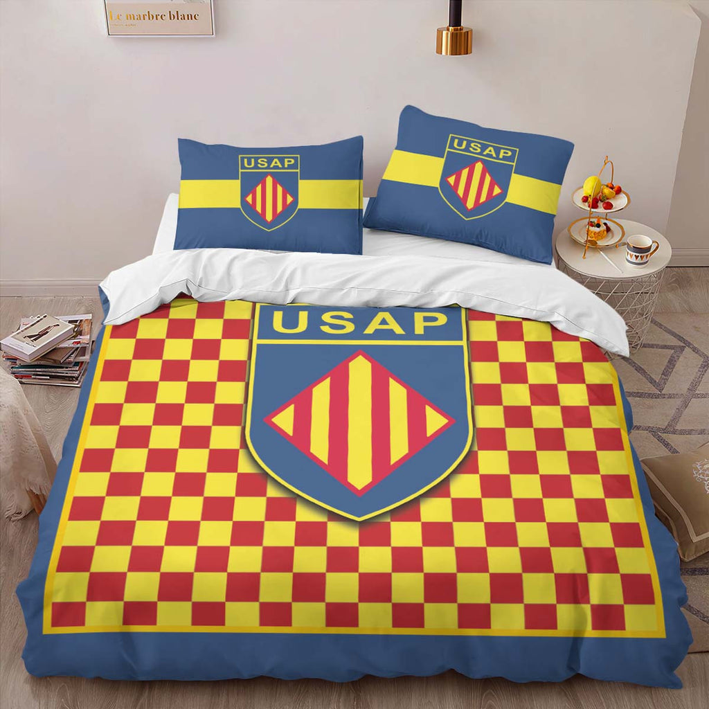 Housse De Couette USA Perpignan Rugby Club 05 Parure de lit Ensemble De Literie
