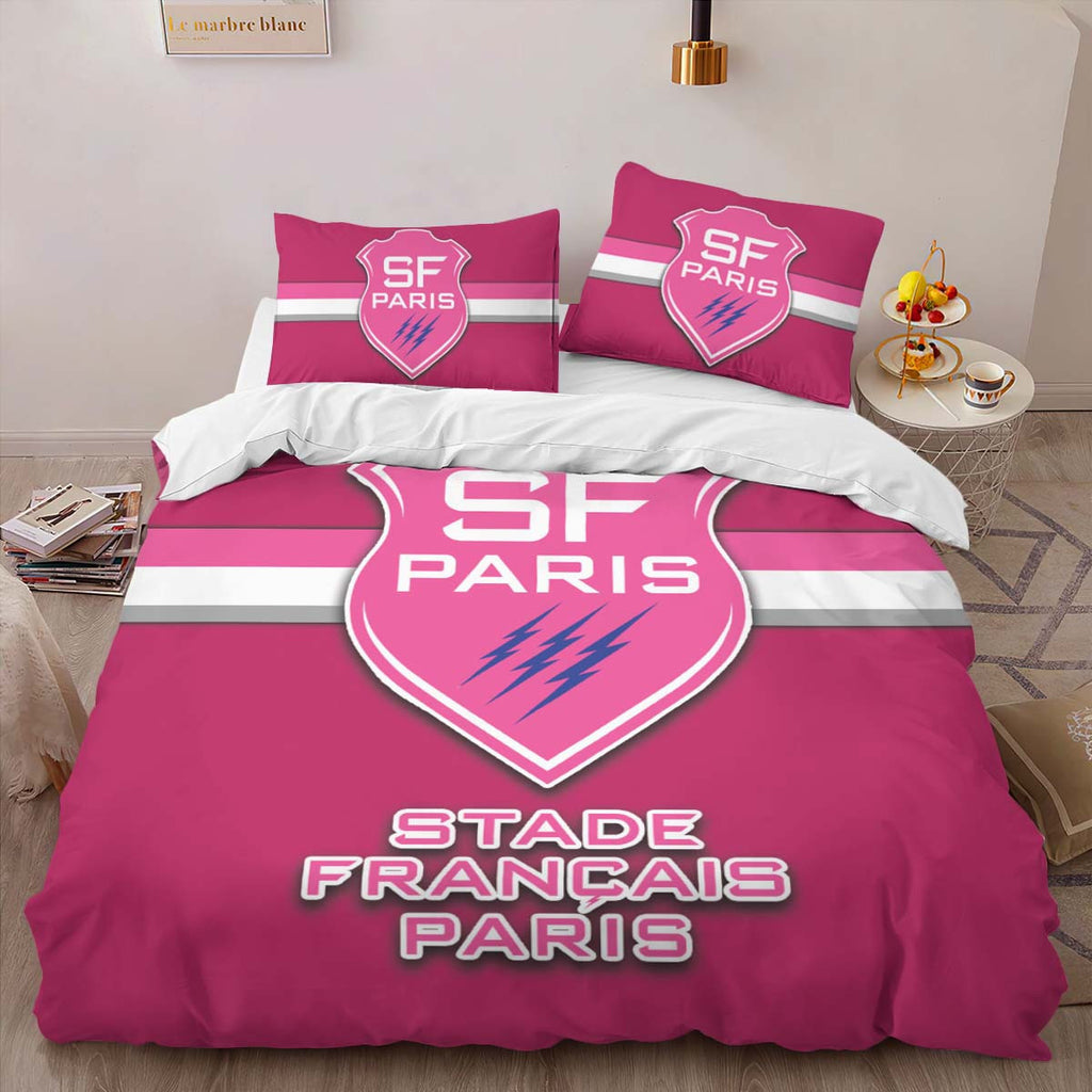 Housse De Couette Stade Francais Paris Rugby Club 25 Parure de lit Ensemble De Literie