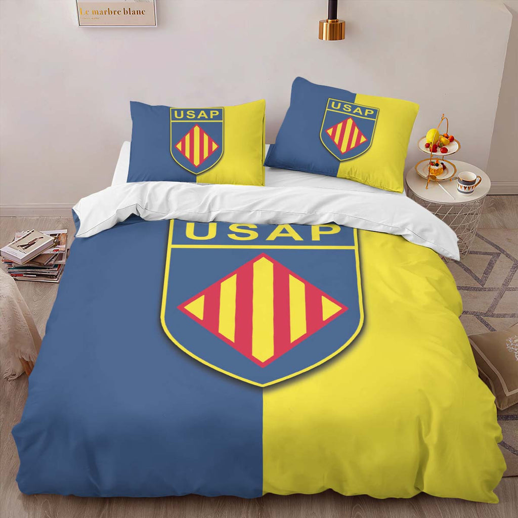 Housse De Couette USA Perpignan Rugby Club 11 Parure de lit Ensemble De Literie