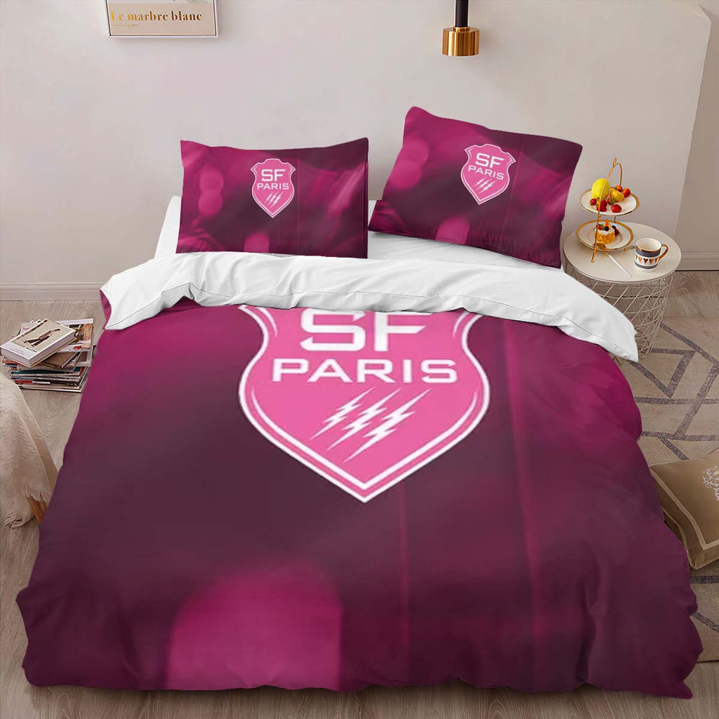 Housse De Couette Stade Francais Paris Rugby Club 12 Parure de lit Ensemble De Literie