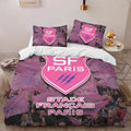 Housse De Couette Stade Francais Paris Rugby Club 21 Parure de lit Ensemble De Literie