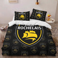 Housse De Couette Stade Rochelais Rugby Club 27 Parure de lit Ensemble De Literie
