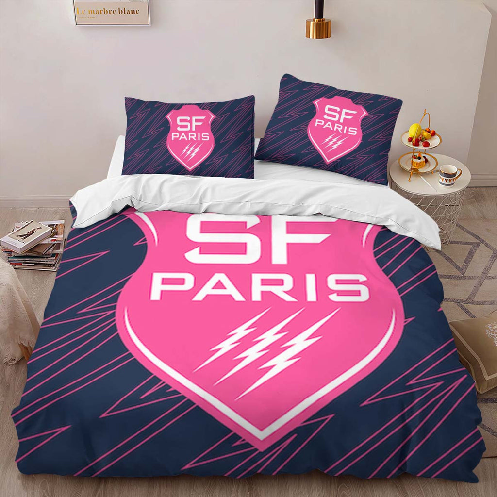 Housse De Couette Stade Francais Paris Rugby Club 06 Parure de lit Ensemble De Literie