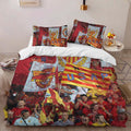 Housse De Couette USA Perpignan Rugby Club Parure de lit Ensemble De Literie