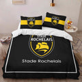 Housse De Couette Stade Rochelais Rugby Club 20 Parure de lit Ensemble De Literie