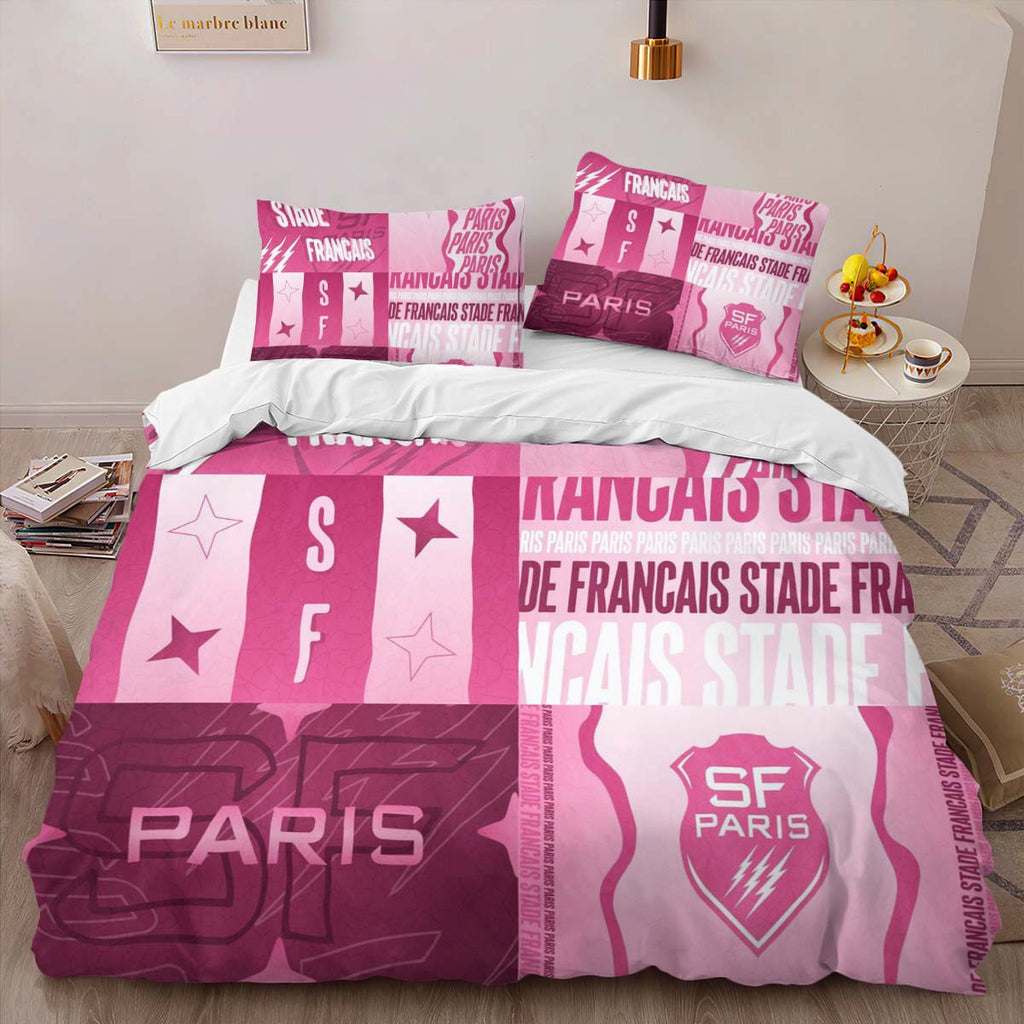 Housse De Couette Stade Francais Paris Rugby Club 02 Parure de lit Ensemble De Literie