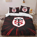 Housse De Couette Stade toulousain Rugby Club 04 Parure de lit Ensemble De Literie