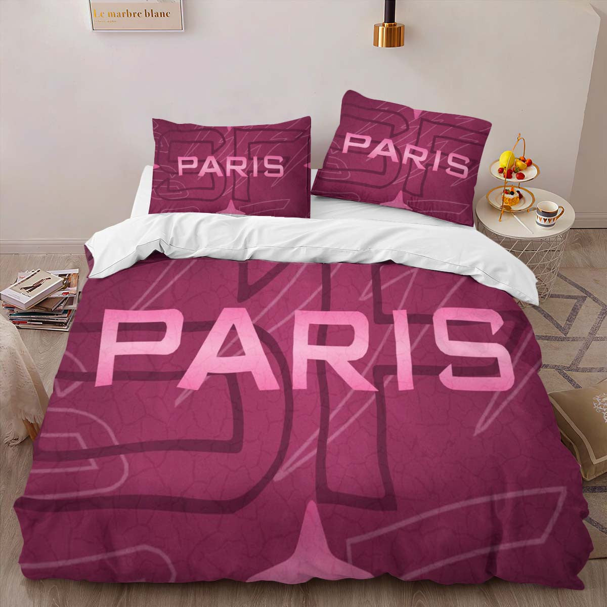 Housse De Couette Stade Francais Paris Rugby Club 05 Parure de lit Ensemble De Literie