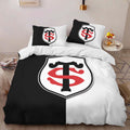 Housse De Couette Stade toulousain Rugby Club 13 Parure de lit Ensemble De Literie