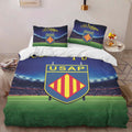 Housse De Couette USA Perpignan Rugby Club 14 Parure de lit Ensemble De Literie