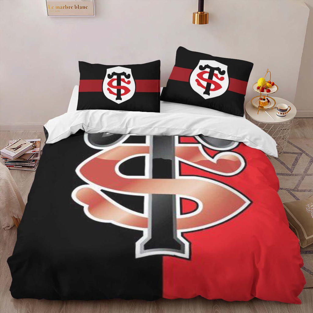 Housse De Couette Stade toulousain Rugby Club 10 Parure de lit Ensemble De Literie