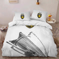 Housse De Couette Stade Rochelais Rugby Club 16 Parure de lit Ensemble De Literie