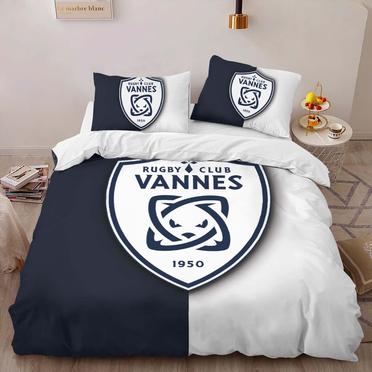 Housse De Couette Rugby Club Vannes Club 10 Parure de lit Ensemble De Literie