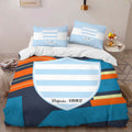 Housse De Couette Racing 92 Rugby Club 04 Parure de lit Ensemble De Literie