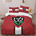 Housse De Couette RCT Toulonnais Rugby Club 13 Parure de lit Ensemble De Literie