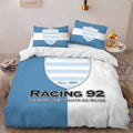 Housse De Couette Racing 92 Rugby Club 07 Parure de lit Ensemble De Literie