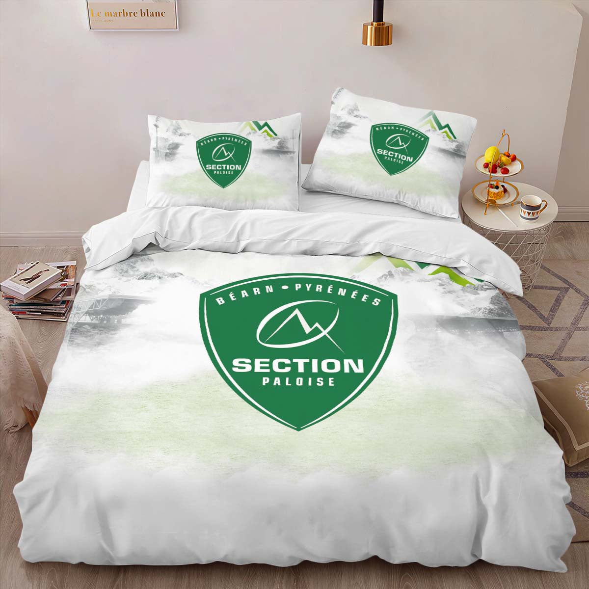 Housse De Couette Section Paloise Rugby Club 04 Parure de lit Ensemble De Literie