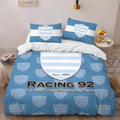 Housse De Couette Racing 92 Rugby Club 06 Parure de lit Ensemble De Literie