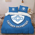 Housse De Couette Castres Olympique Rugby Club 07 Parure de lit Ensemble De Literie