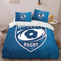 Housse De Couette MHR Montpellier HÃ©rault Rugby Club 04 Parure de lit Ensemble De Literie