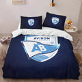 Housse De Couette Aviron Bayonnais Rugby Club 03 Parure de lit Ensemble De Literie
