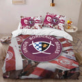 Housse De Couette Bordeaux Begles Rugby Fan Parure de lit Ensemble De Literie