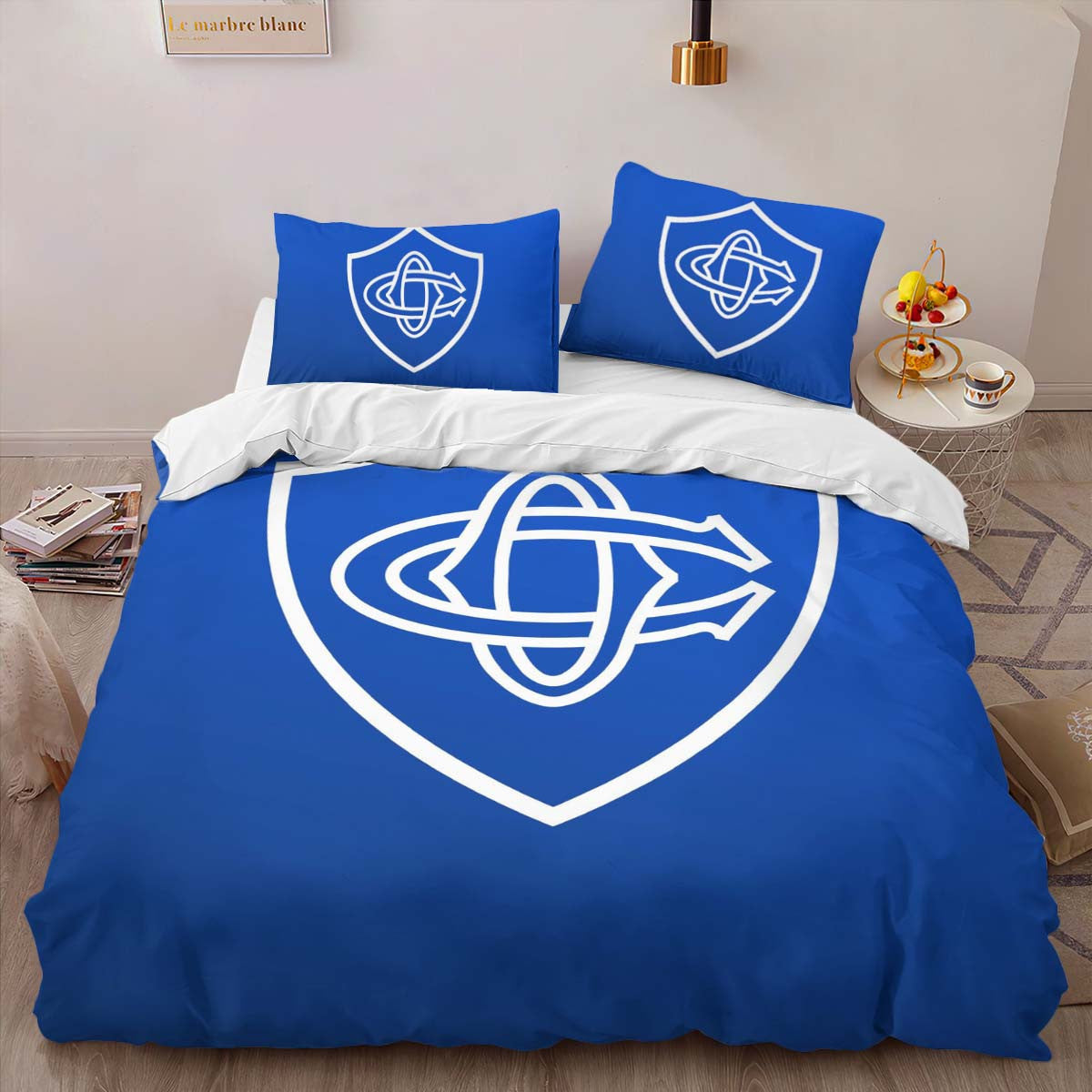 Housse De Couette Castres Olympique Rugby Club 05 Parure de lit Ensemble De Literie