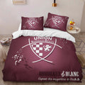 Housse De Couette Bordeaux Begles Rugby Club 01 Parure de lit Ensemble De Literie