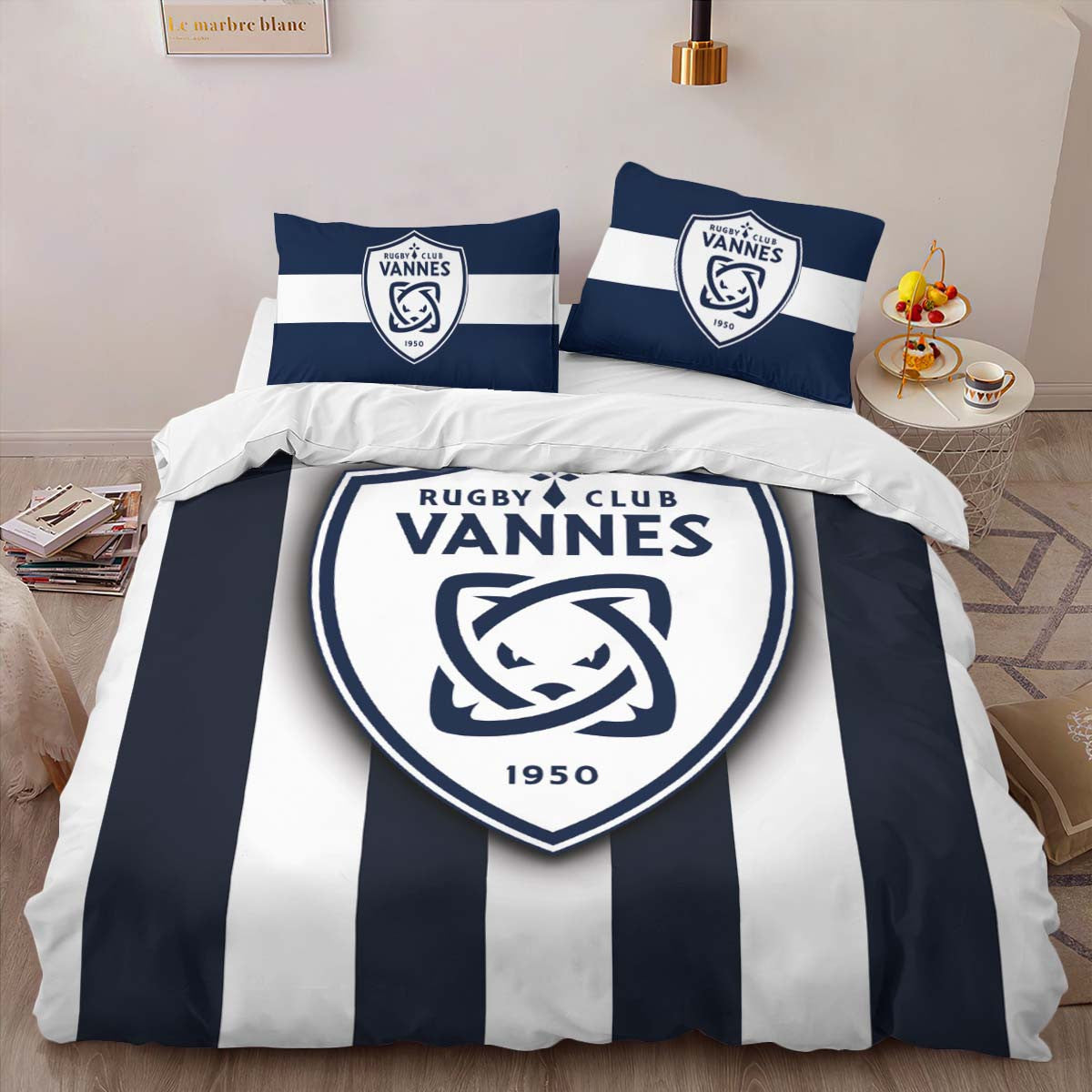 Housse De Couette Rugby Club Vannes Club 11 Parure de lit Ensemble De Literie