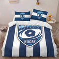 Housse De Couette MHR Montpellier HÃ©rault Rugby Club 09 Parure de lit Ensemble De Literie