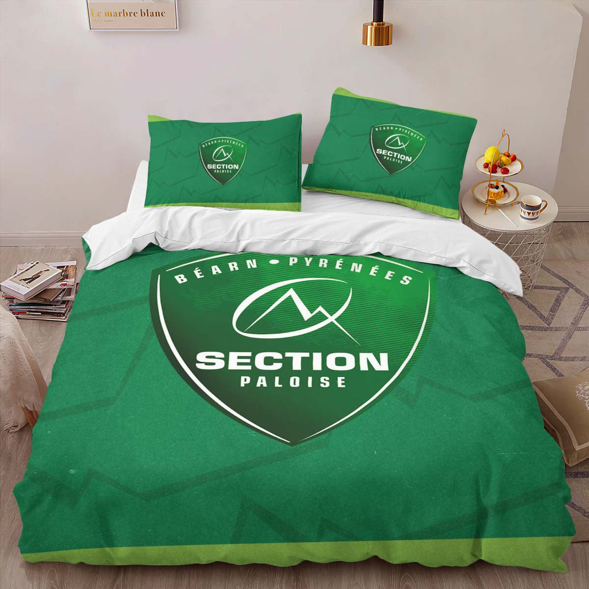 Housse De Couette Section Paloise Rugby Club 02 Parure de lit Ensemble De Literie