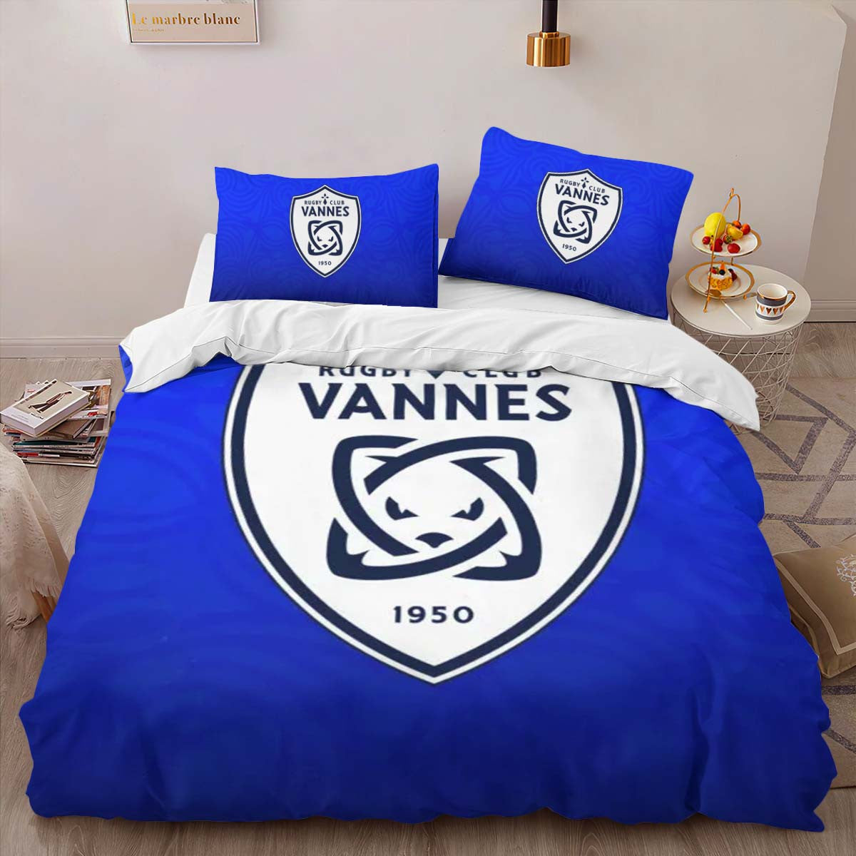 Housse De Couette Rugby Club Vannes Club 03 Parure de lit Ensemble De Literie