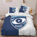 Housse De Couette MHR Montpellier HÃ©rault Rugby Club 10 Parure de lit Ensemble De Literie